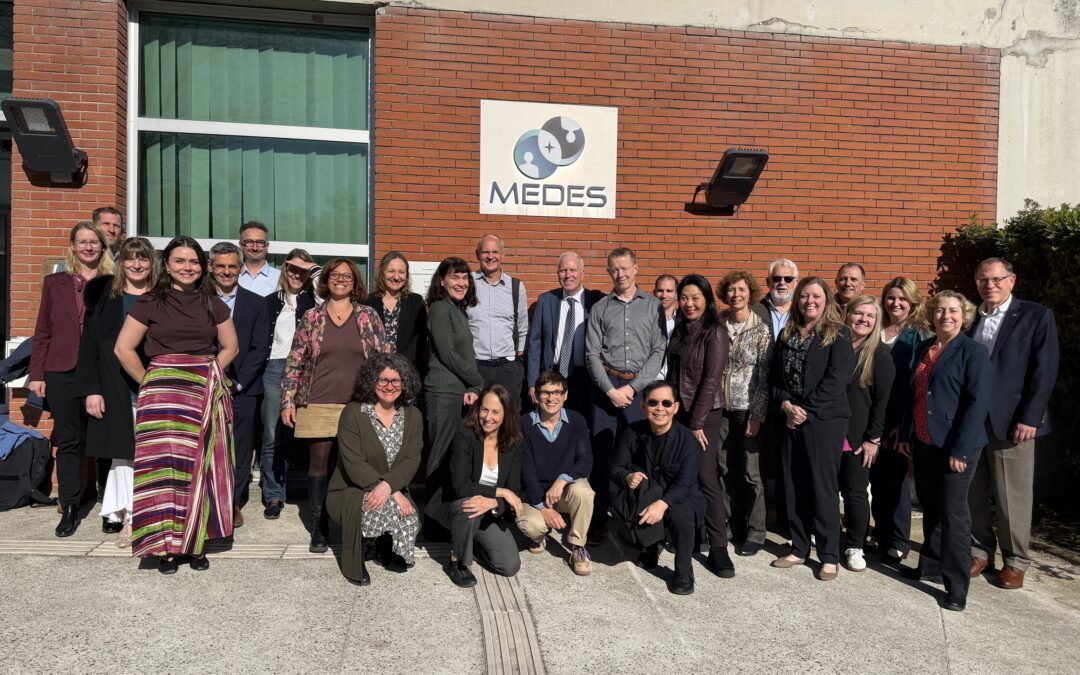 Visite des délégations spatiales nationales à la clinique spatiale